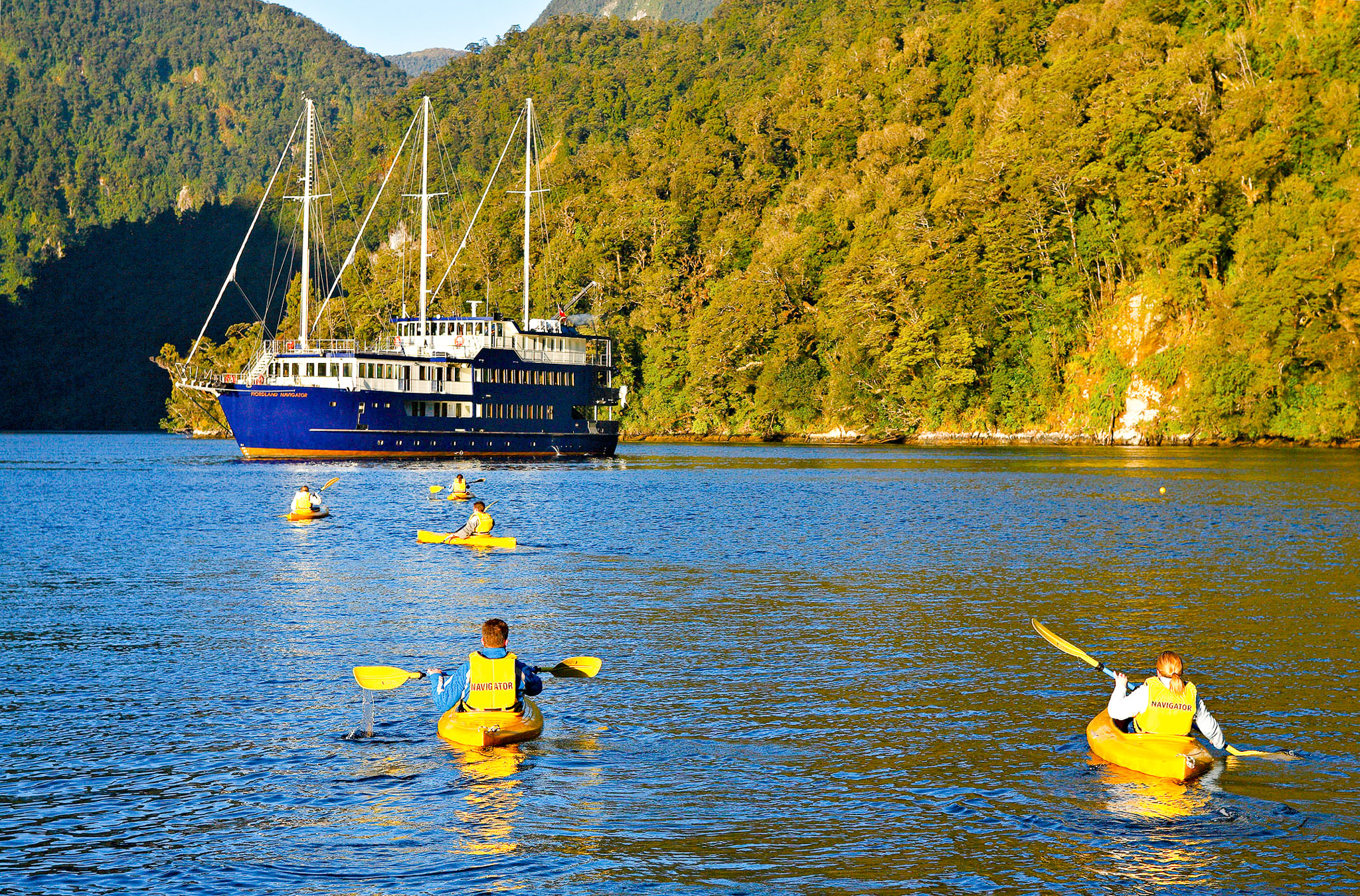 Doubtful Sound Overnight Cruise departing Manapouri Scenic Pacific Tours