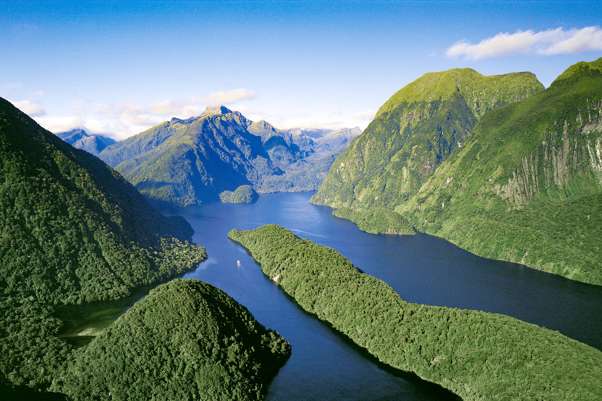 doubtful sound cruise map